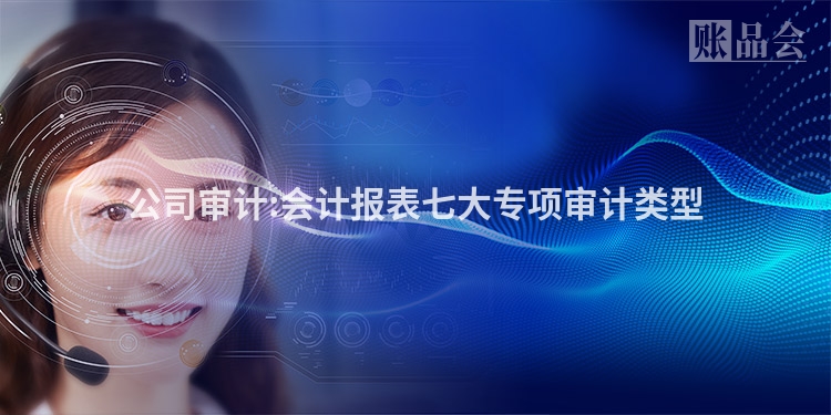 公司审计:会计报表七大专项审计类型